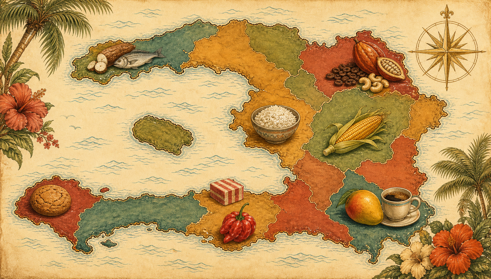 A Food Map of Haiti: The Dishes Each Department Is Known For